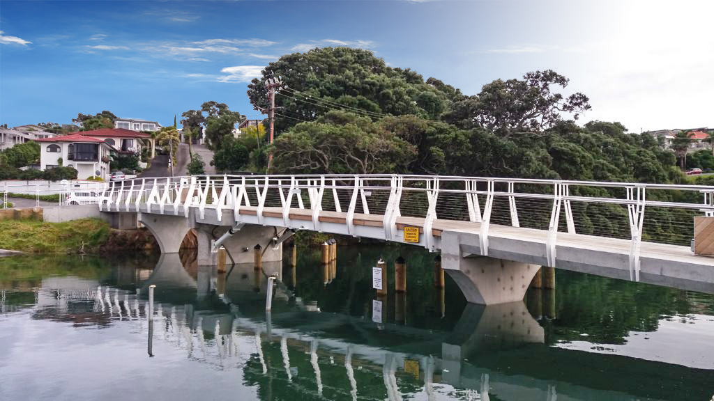 Milford Marina Footbridge - Bascule Footbridge Auckland, NZ