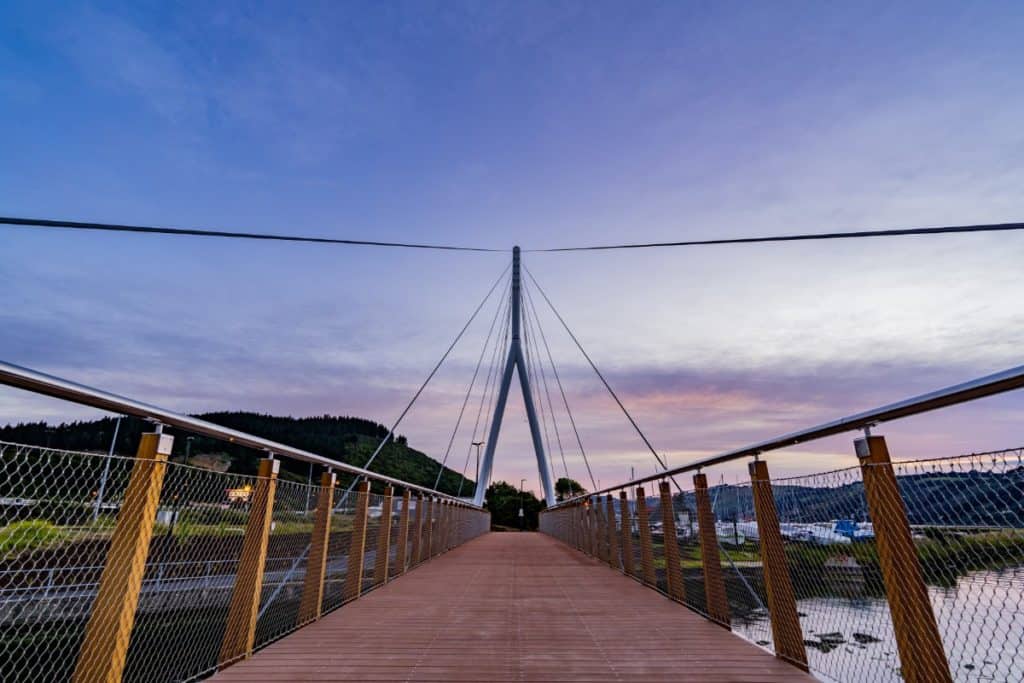Water of Leith Bridge - on bridge at dusk (1200 x 800)