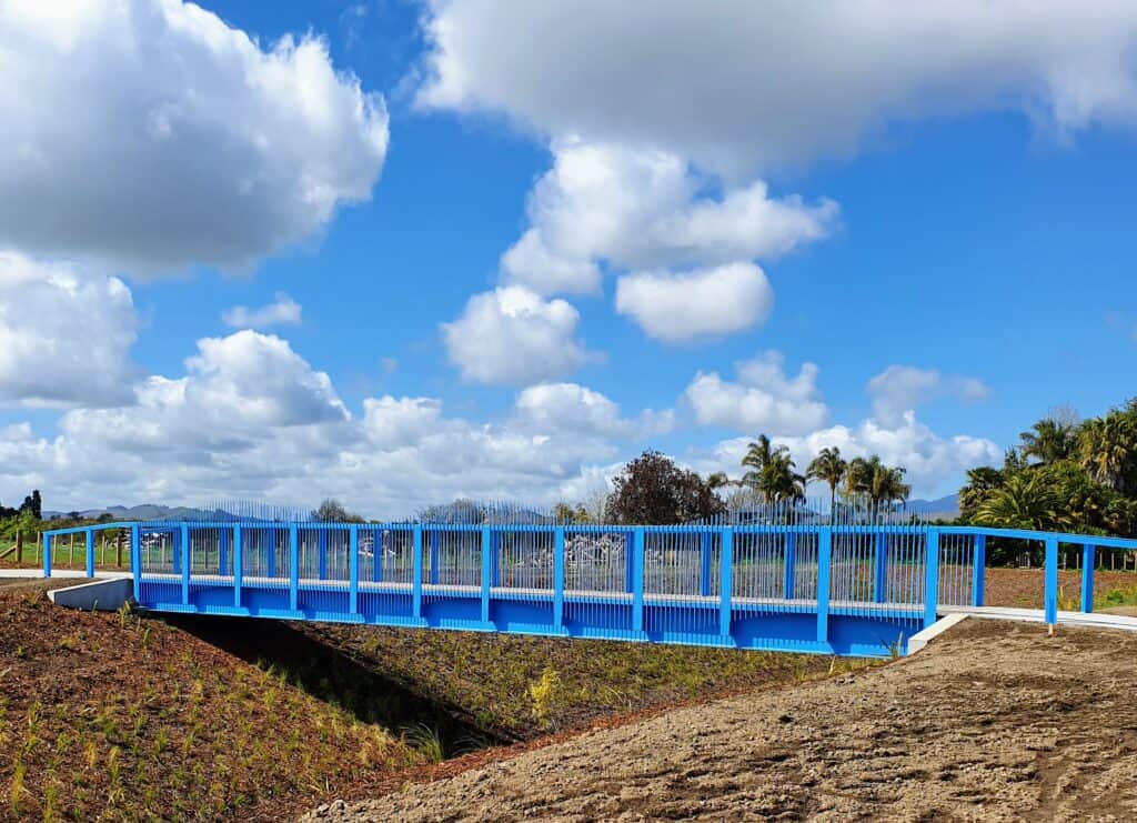 Laurent Swale Footbridge - Cambridge, New Zealand