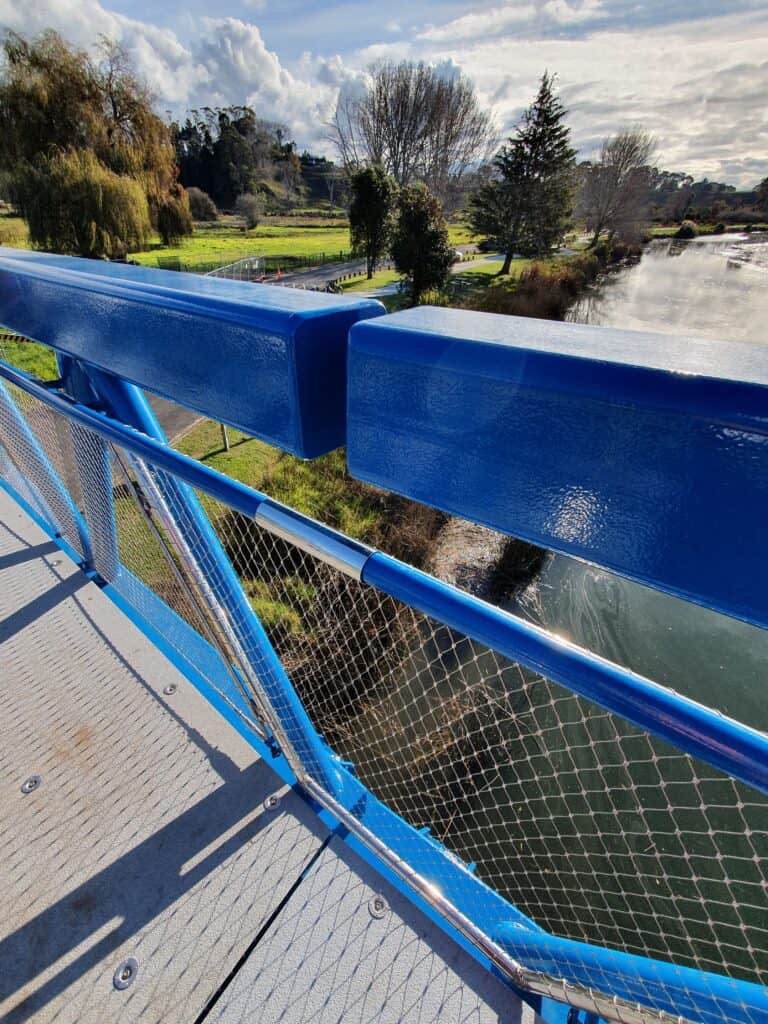 Wairoa Steel Truss Bridge balustrade details