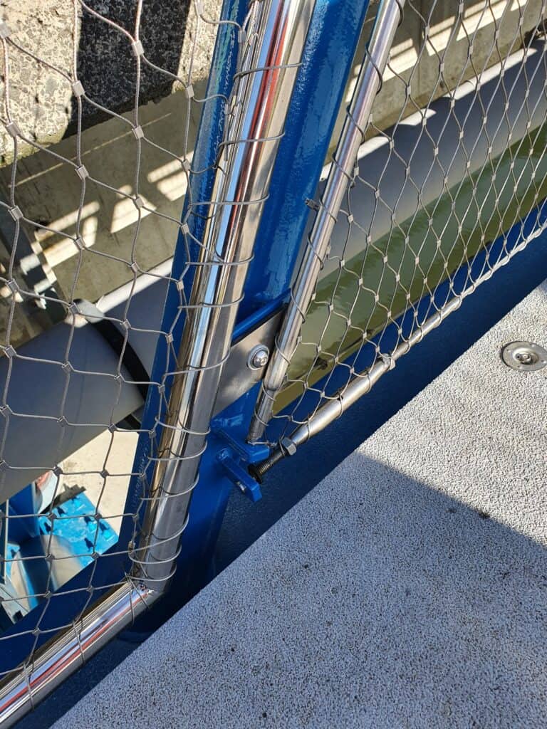 Wairoa Steel Truss Bridge balustrade details