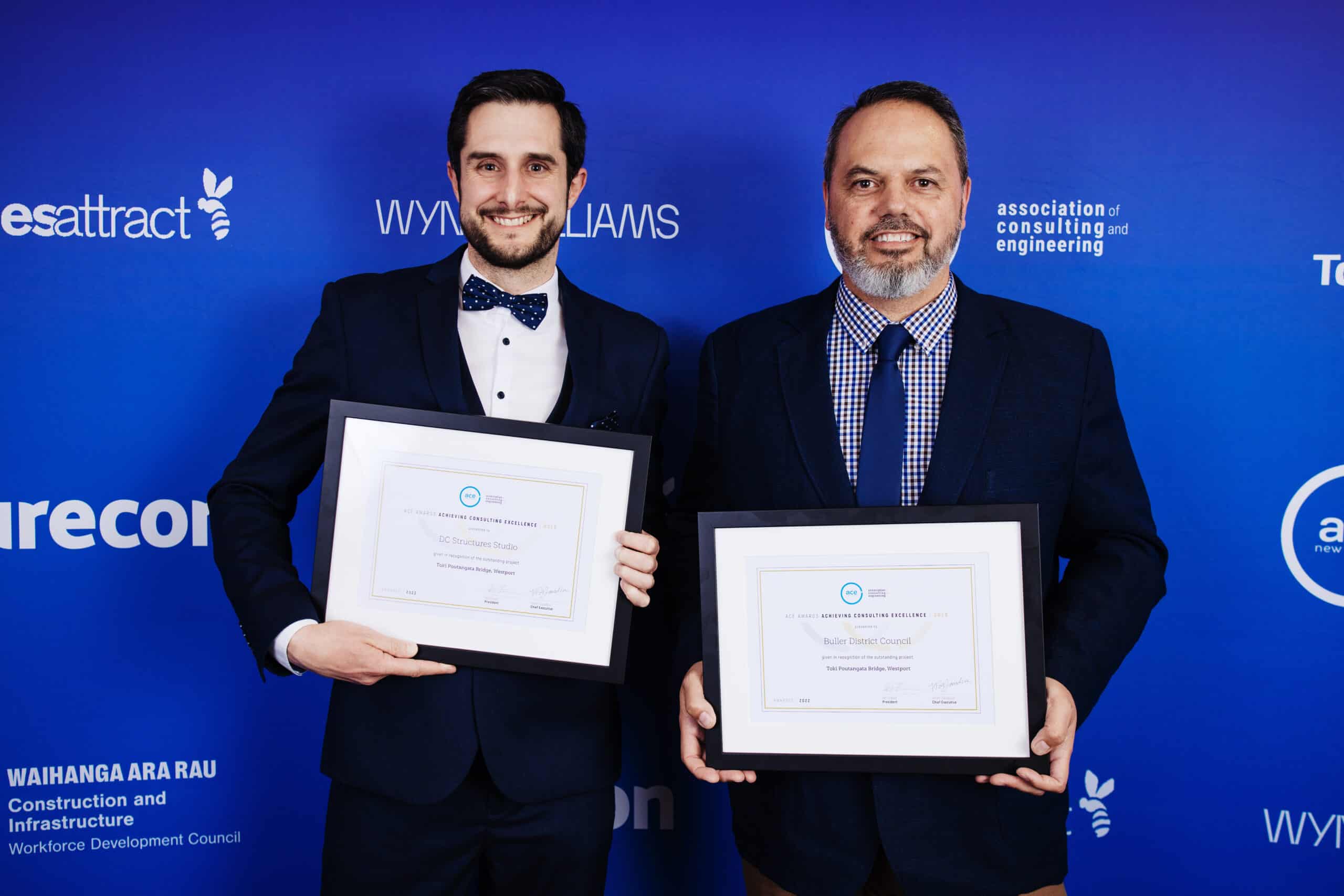 ACE Awards 2022 - DC Structures Studio receiving ACE Gold